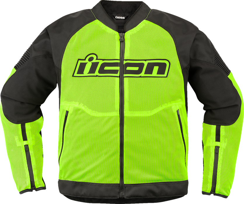 ICON Overlord3 Mesh™ Jacket - Hi-Viz Yellow - Medium 2820-6749