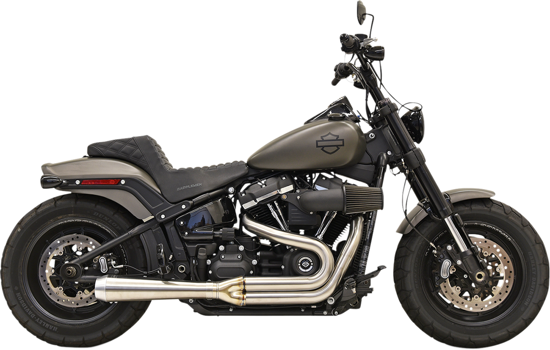 BASSANI XHAUST 2:1 Exhaust - Stainless Steel 1S92SS