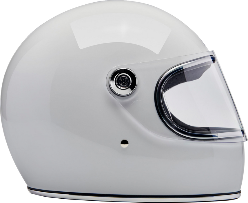 BILTWELL Gringo S Motorcycle Helmet - Gloss White - Large 1003-102-504