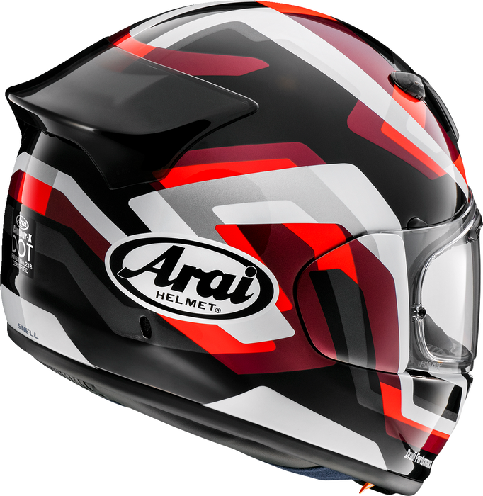 ARAI Contour-X Motorcycle Helmet - Snake - Red - Small 0101-16068