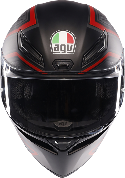 AGV K1 S Helmet - Sling - Matte Black/Red - Small 2118394003-038-S