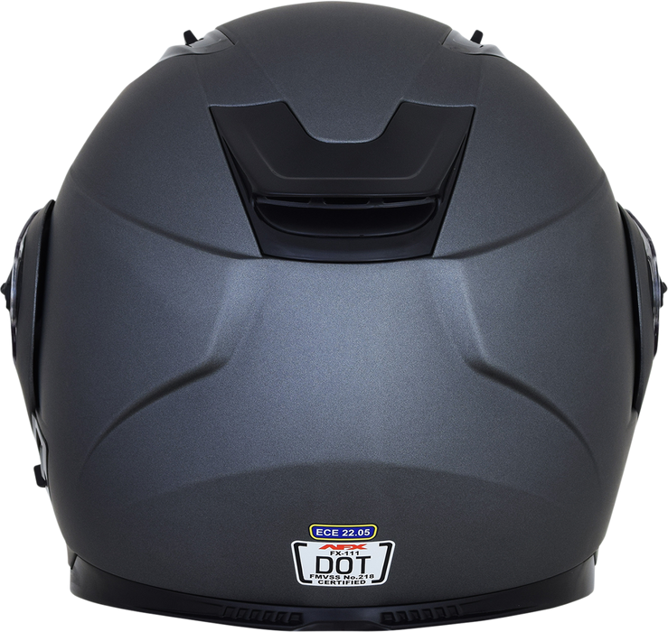 AFX FX-111 Helmet - Frost Gray - Large 0100-1791