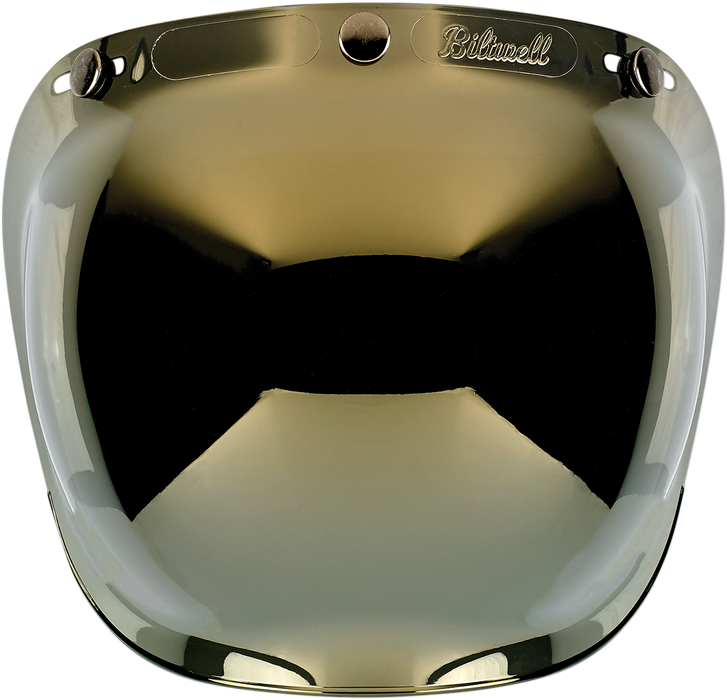 BILTWELL Bubble Shield - Gold Mirror 2001-222