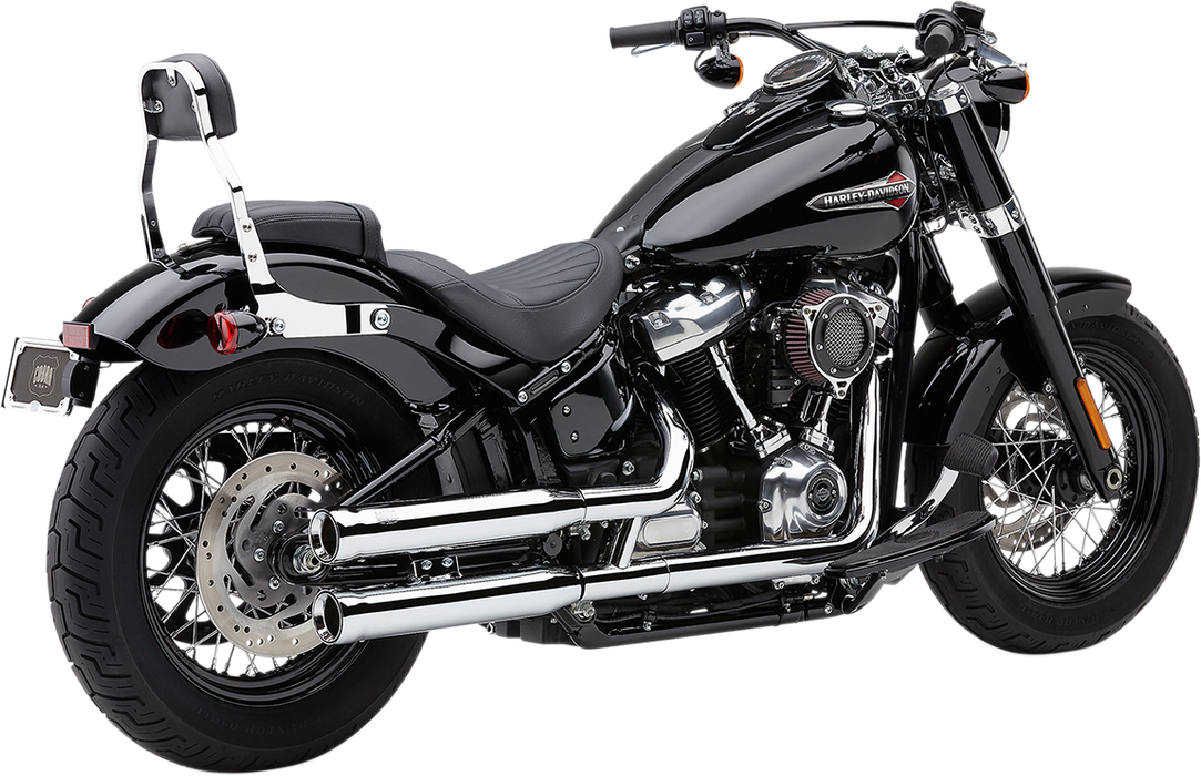 COBRA Neighbor Hater Mufflers for Softail 2018-2022  Chrome 6047