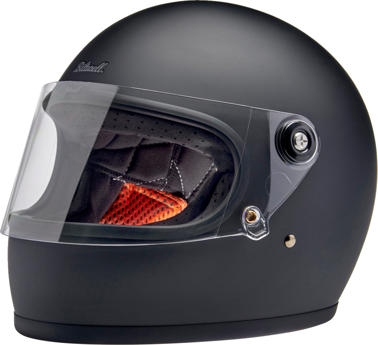 BILTWELL Gringo S Motorcycle Helmet - Flat Black - XS 1003-201-501