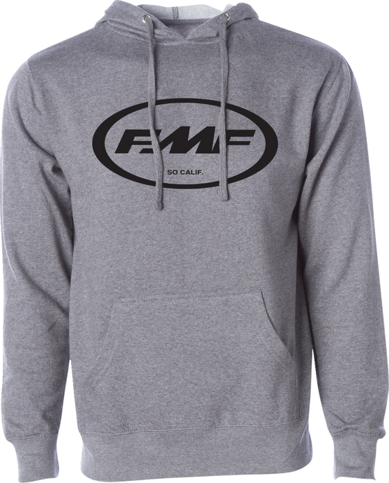 FMF Factory Classic Don Pullover Fleece Hoodie - Gunmetal Heather - Medium FA22121903GHRMD 3050-6549