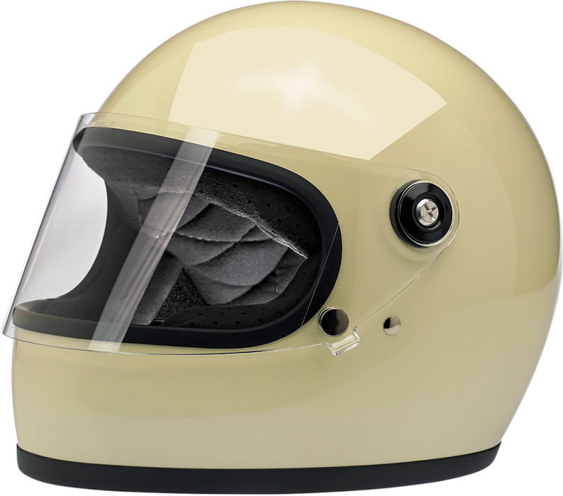 BILTWELL Gringo S Motorcycle Helmet - Gloss Vintage White - XS 1003-102-101