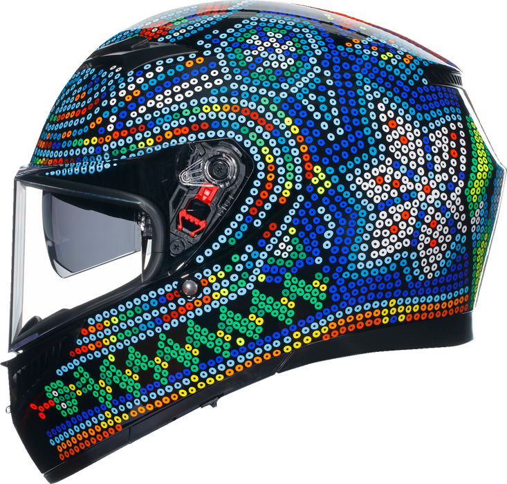 AGV K3 Motorcycle Helmet - Rossi Winter Test 2018 - Small 2118381004001S