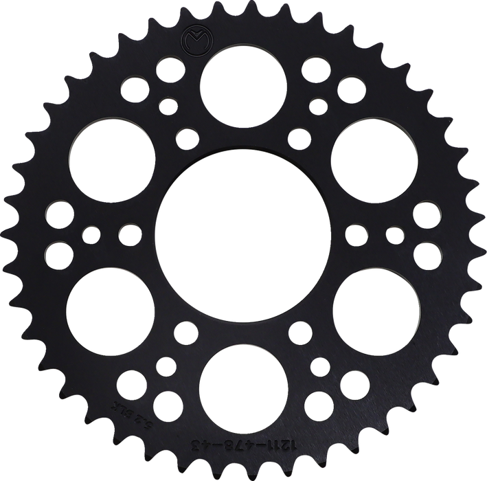 MOOSE RACING Rear Sprocket - 43 Tooth - Kawasaki 1211-478-43-10