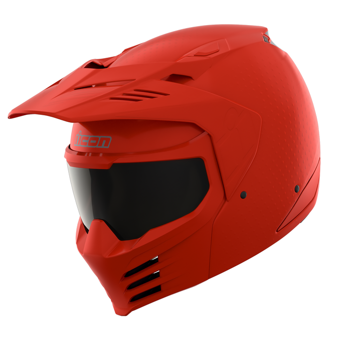 ICON Elsinore™ Motorcycle Helmet - Monotype - Red - XL 0104-3319