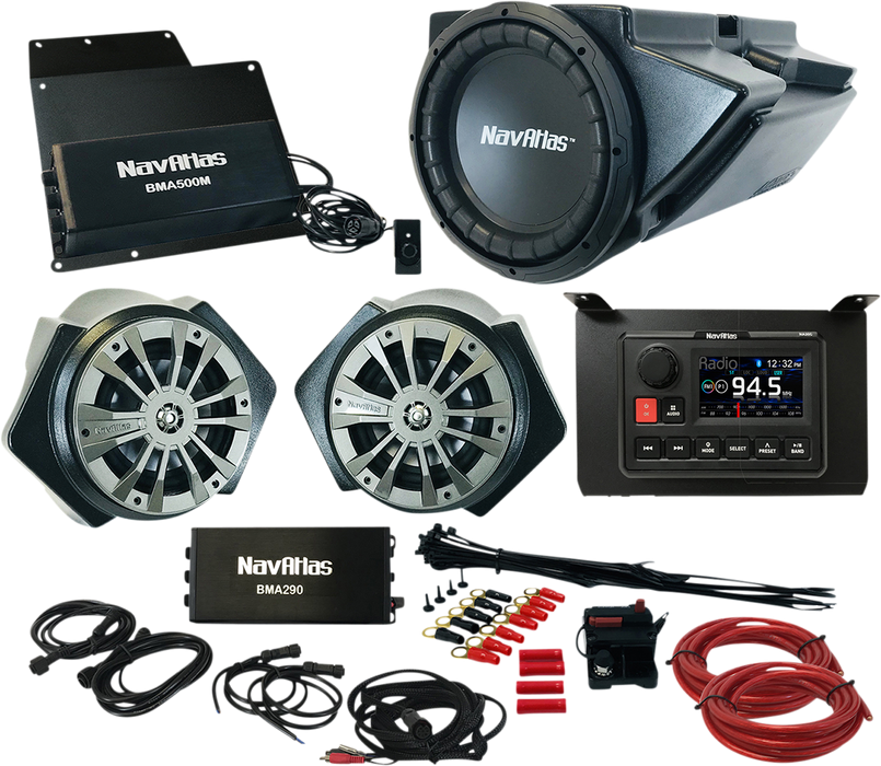 NAVATLAS Audio Kit - Zone 3 - Turbo S RZR3ZONE3S