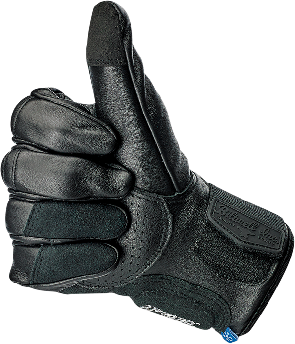 BILTWELL Belden Gloves - Black - XS 1505-0101-301