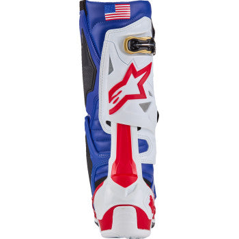 ALPINESTARS Union Tech 10 Boots - Red/White/Blue - US 8 2010020-3372-8