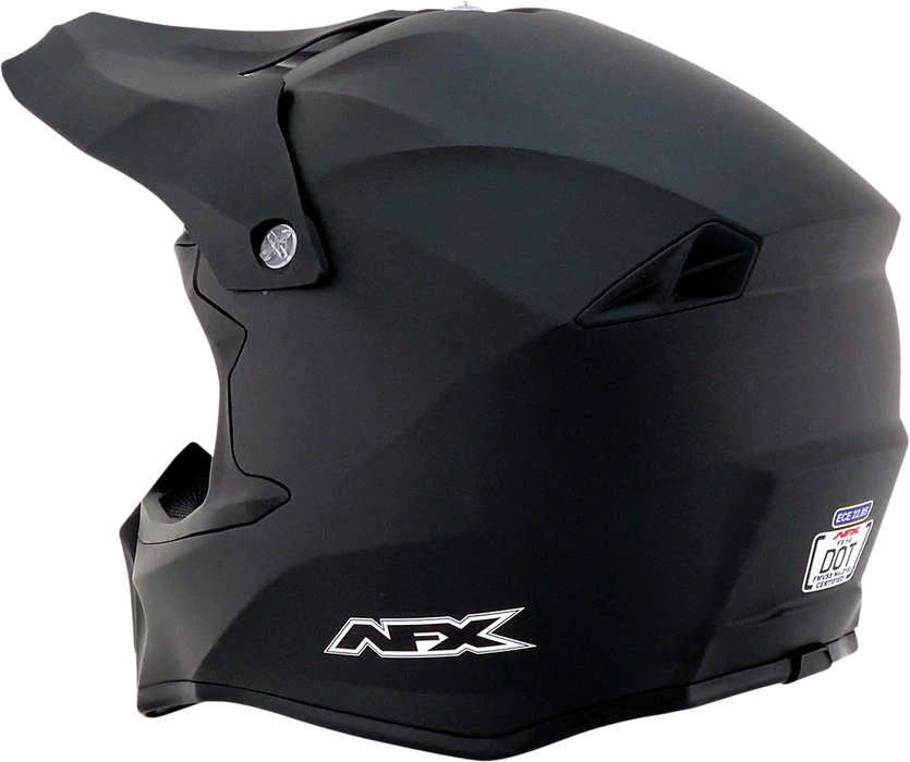 AFX FX-14 Motorcycle Helmet - Matte Black - XS 0110-7027