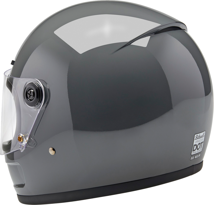 BILTWELL Gringo SV Motorcycle Helmet - Gloss Storm Gray - XS 1006-109-501