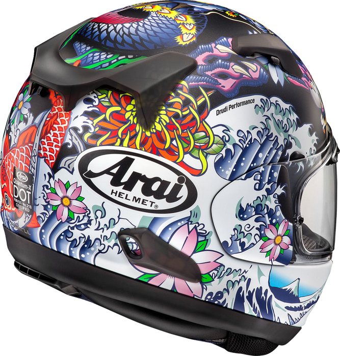 ARAI Quantum-X Motorcycle Helmet - Oriental - Black Frost - Medium 0101-15750