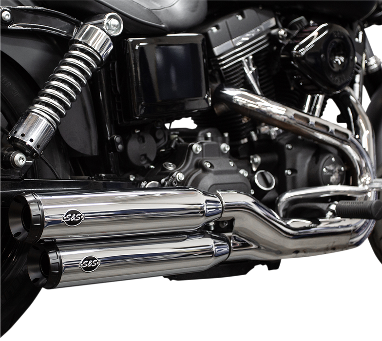 S&S CYCLE Grand National Mufflers - Chrome 550-0723 1801-1277