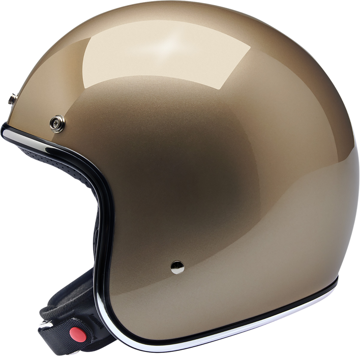 BILTWELL Bonanza Motorcycle Helmet - Metallic Champagne - 2XL 1001-328-206