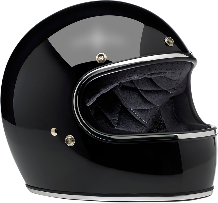 BILTWELL Gringo Motorcycle Helmet - Gloss Black - XS 1002-101-101