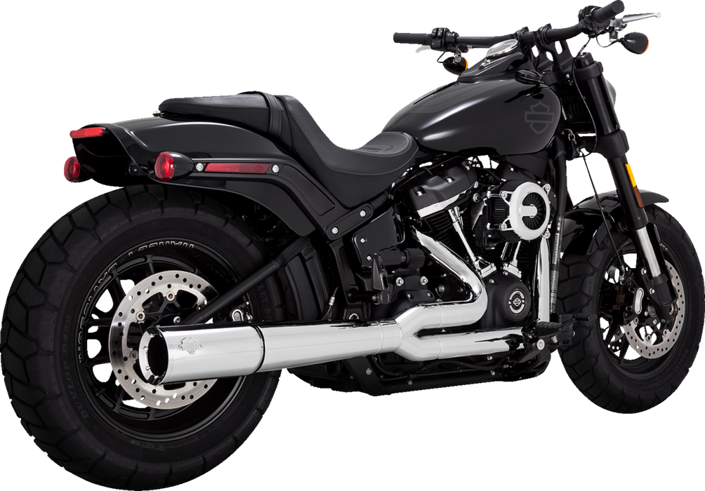 VANCE & HINES Pro Pipe Exhaust System - Chrome Softail  17387