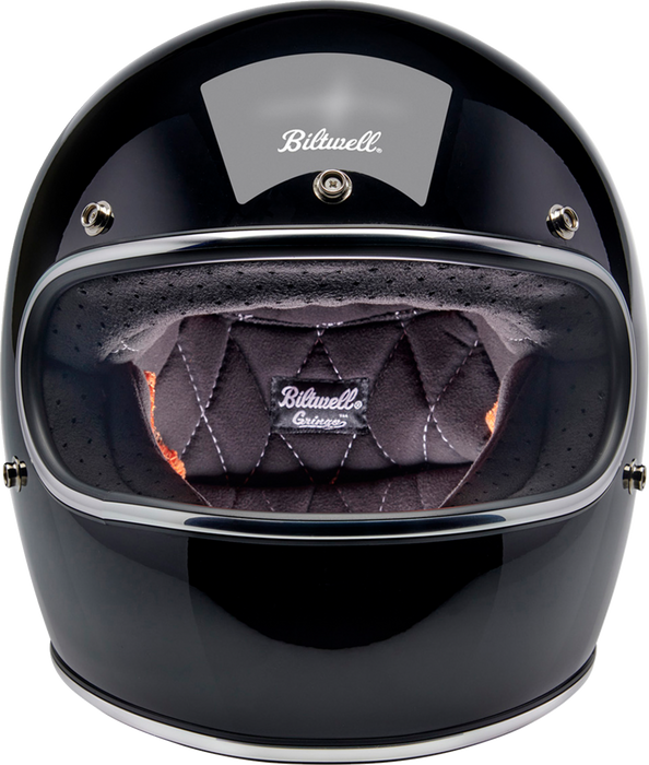 BILTWELL Gringo Helmet - Gloss Black - Medium 1002-101-503