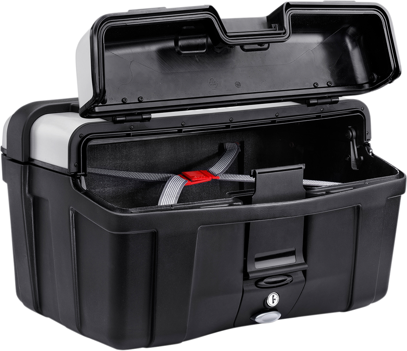 GIVI Trekker Side or Top Case - Silver - 46 Liter TRK46NA