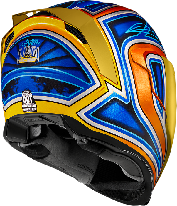 ICON Airflite™ Motorcycle Helmet - El Centro - Blue - Medium 0101-13380