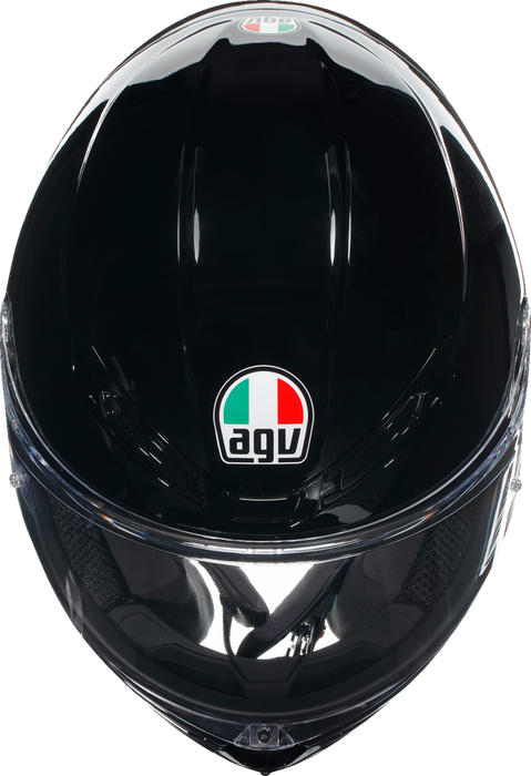 AGV K6 S Motorcycle Helmet - Black - Small 2118395002009S