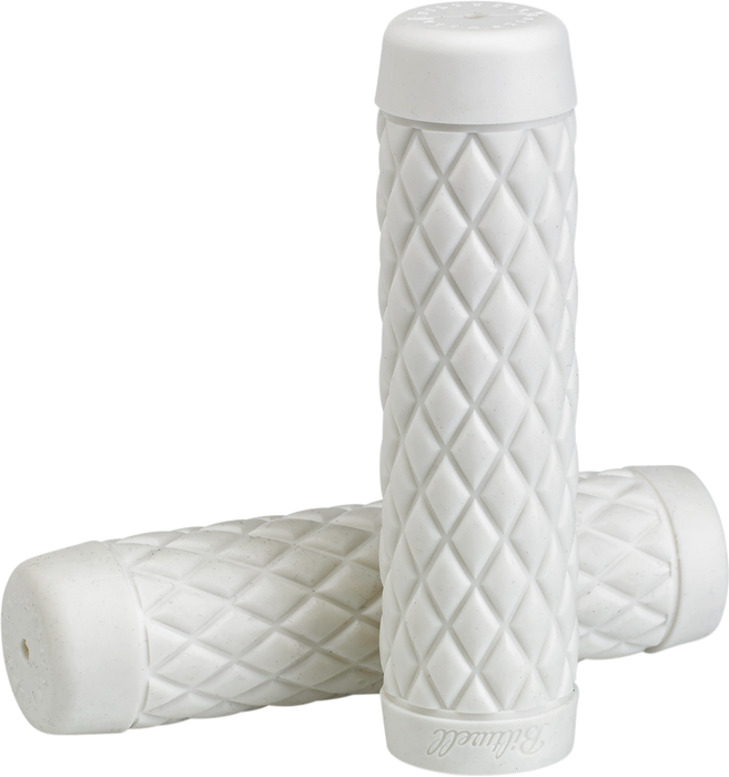 BILTWELL Grips - Torker - 7/8" - White 6705-0278