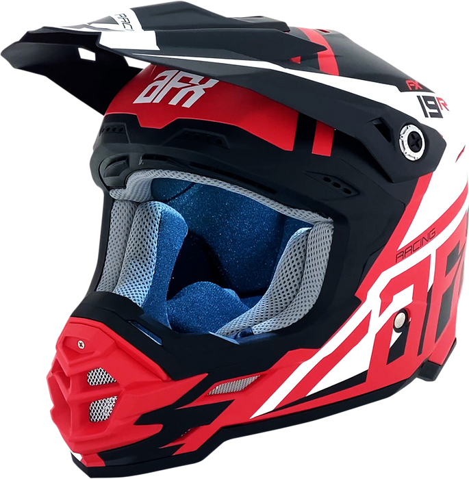 AFX FX-19R Motorcycle Helmet - Racing - Matte Red - Small 0110-7063