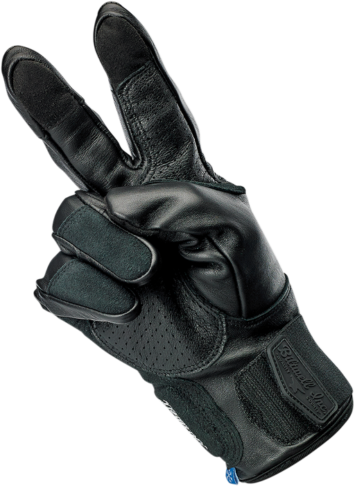 BILTWELL Belden Gloves - Black - XS 1505-0101-301