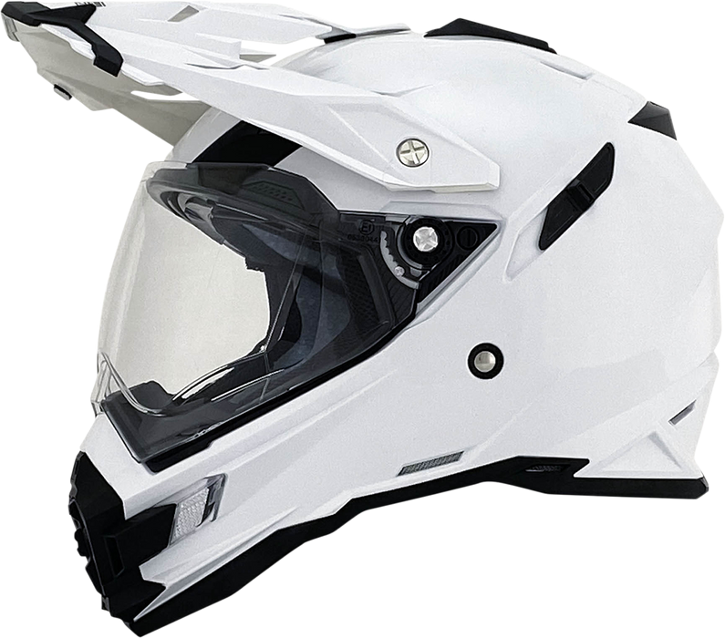 AFX FX-41DS Motorcycle Helmet - Pearl White - 2XL 0110-3753