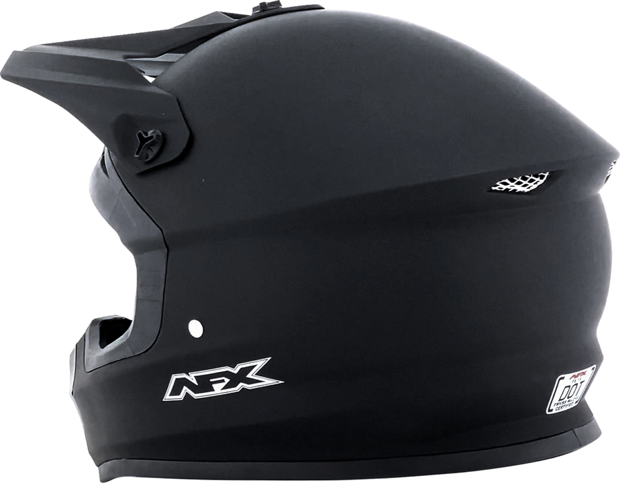 AFX FX-15 Motorcycle Helmet - Matte Black - XS 0110-8004