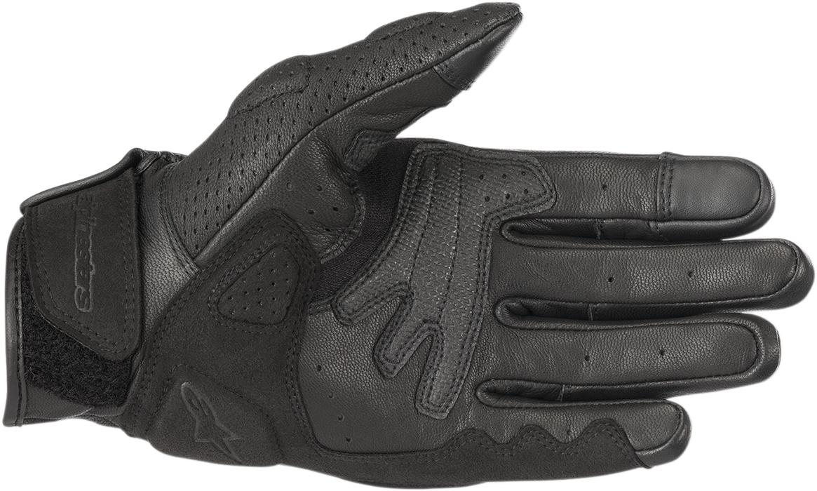 ALPINESTARS Mustang V2 Gloves - Black - Small 3566118-1100-S