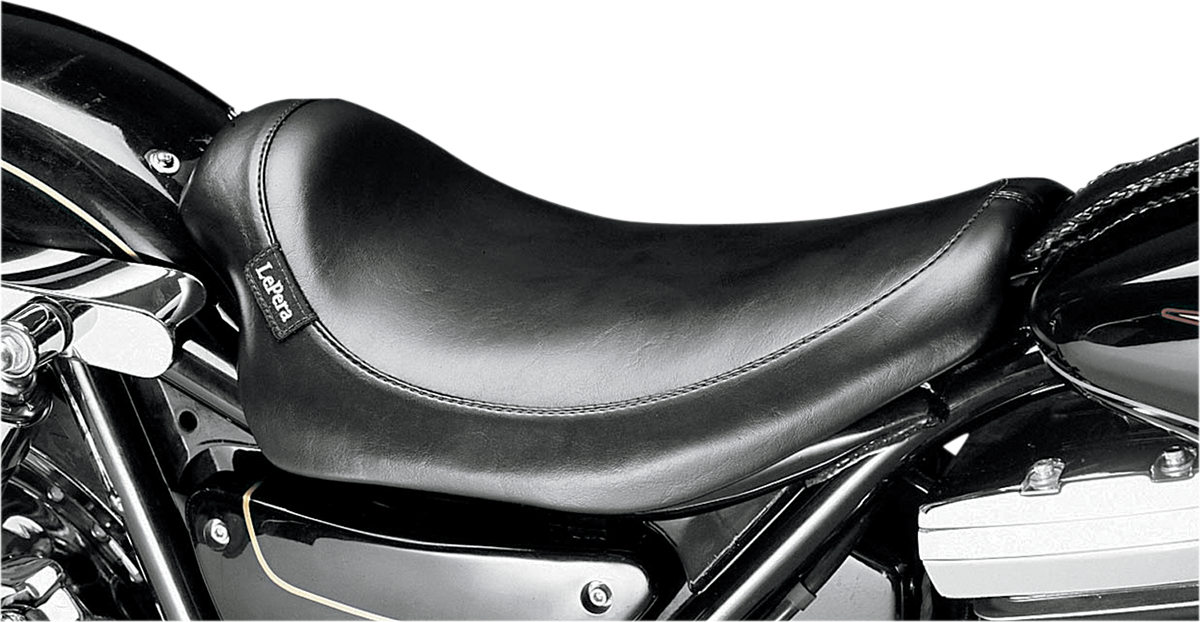 LE PERA Silhouette Solo Seat - Smooth - Black - FXR '82-'94 L-858