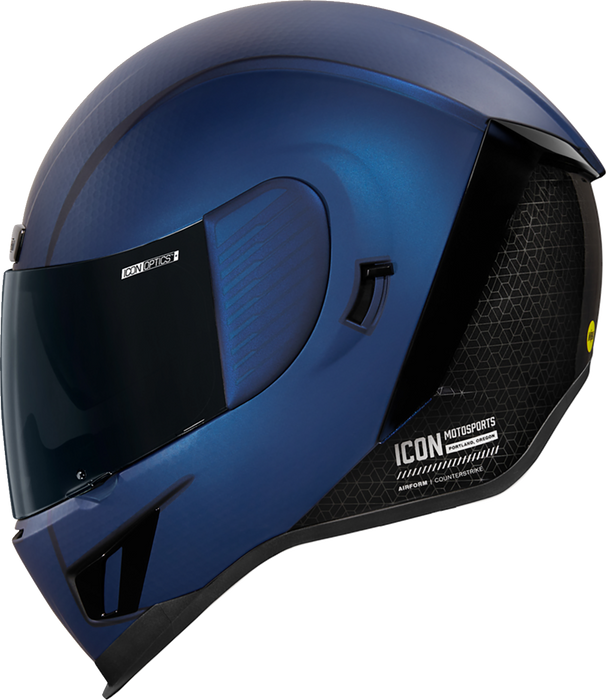 ICON Airform™ Motorcycle Helmet - MIPS® - Counterstrike - Blue - XS 0101-15078