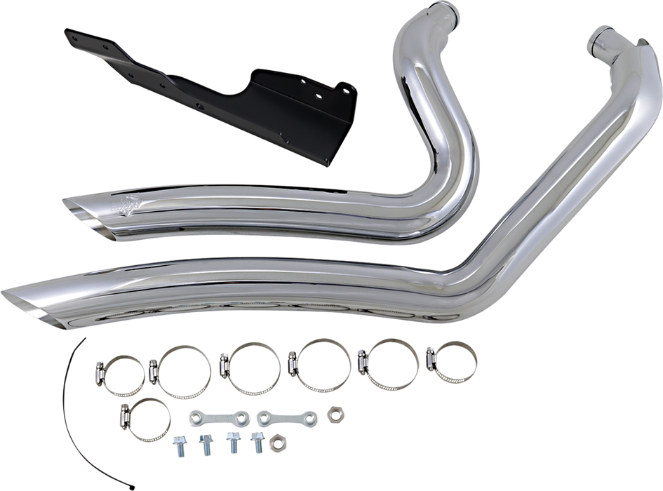 VANCE & HINES Big Radius Exhaust - Chrome 26067