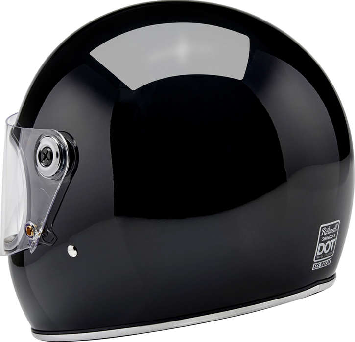 BILTWELL Gringo S Helmet - Gloss Black - Medium 1003-101-503