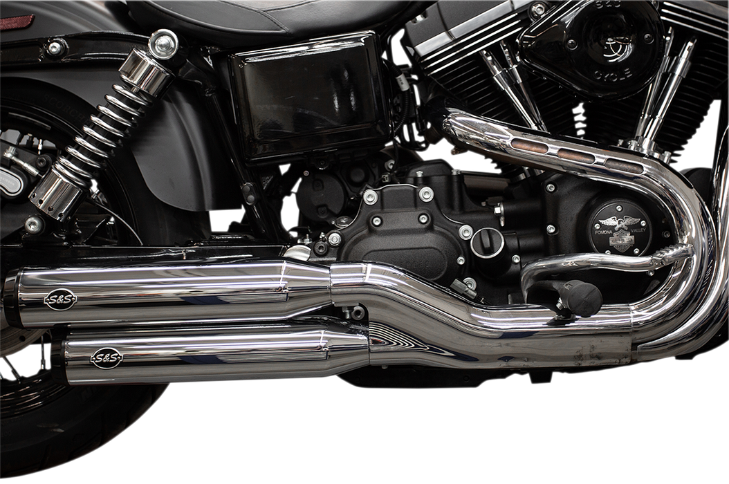 S&S CYCLE Grand National Mufflers - Chrome 550-0723 1801-1277