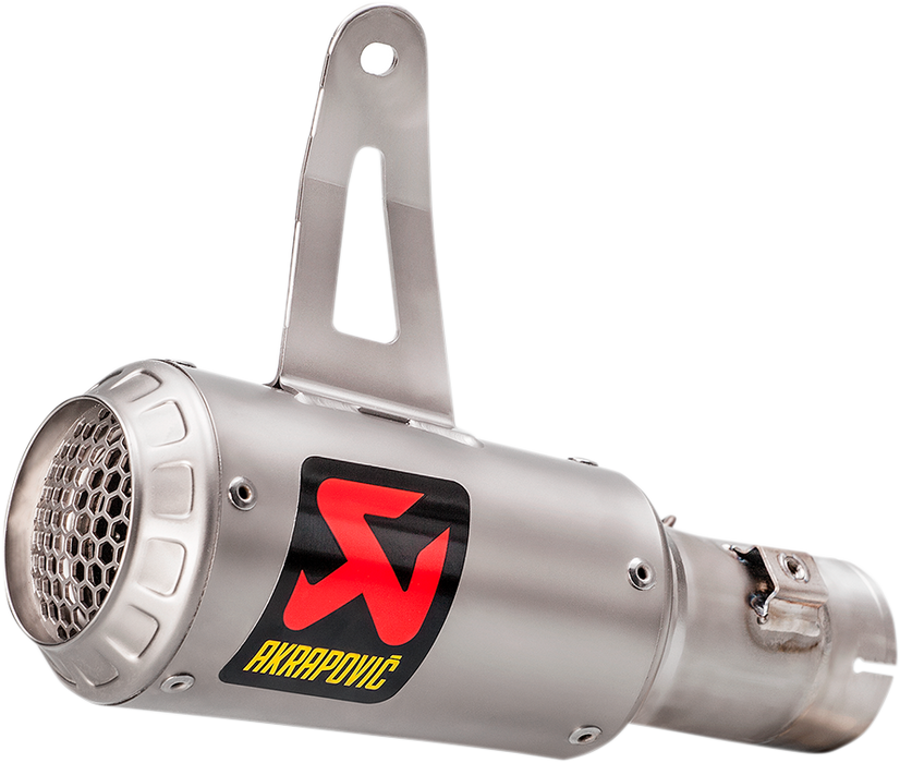 Akrapovic Suzuki GSXR 1000 2017-2024 Exhaust Muffler in Titanium S-S10SO13-CUBT