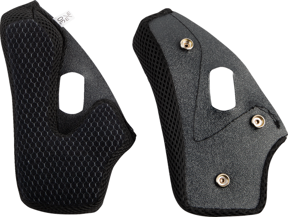 AFX FX-37X Cheek Pads - Black - XL 0134-3385