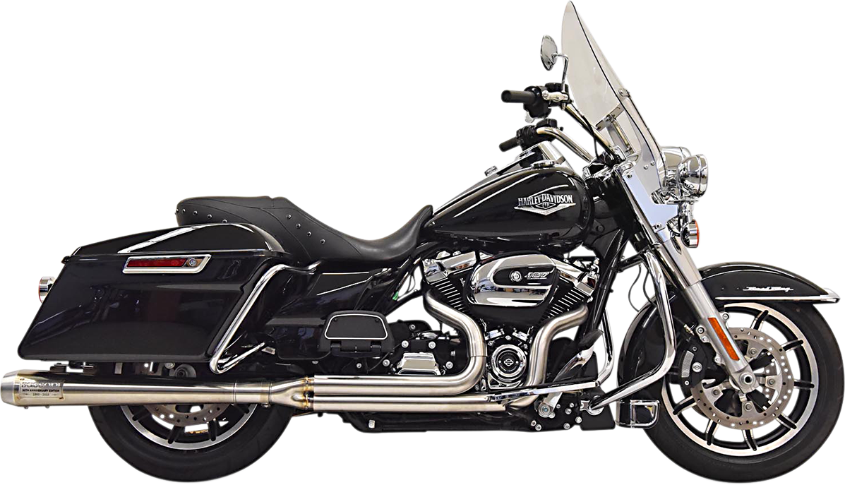 BASSANI XHAUST 50th Anniversary 2:1 Exhaust - Stainless Steel - M8 FL 1F50SS