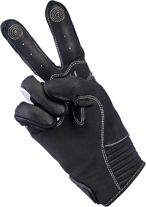 BILTWELL Bridgeport Gloves - Red - Small 1509-0801-302