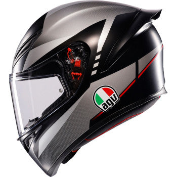 AGV K1 S Motorcycle Helmet - Lap - Matte Black/Gray/Red - Large 2118394003-034-L