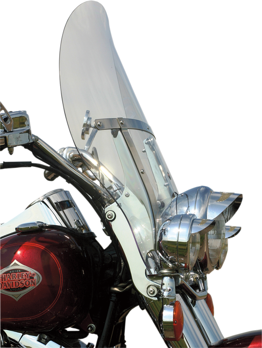 KLOCK WERKS Flare™ Windshield - 17" - Clear - FLST KWW-02-0235