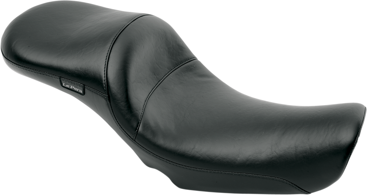 LE PERA Maverick Daddy Long Legs Seat - Black - Smooth - FXD '06-'17 LK-970DLS