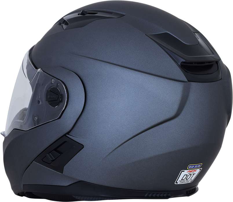 AFX FX-111 Motorcycle Helmet - Frost Gray - Small 0100-1789