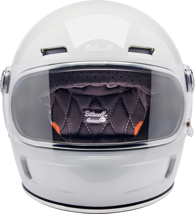 BILTWELL Gringo SV Motorcycle Helmet - Gloss White - XS 1006-104-501