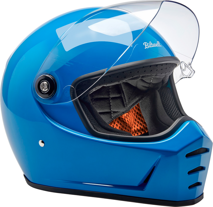 BILTWELL Lane Splitter Helmet - Gloss Tahoe Blue - XS 1004-129-501