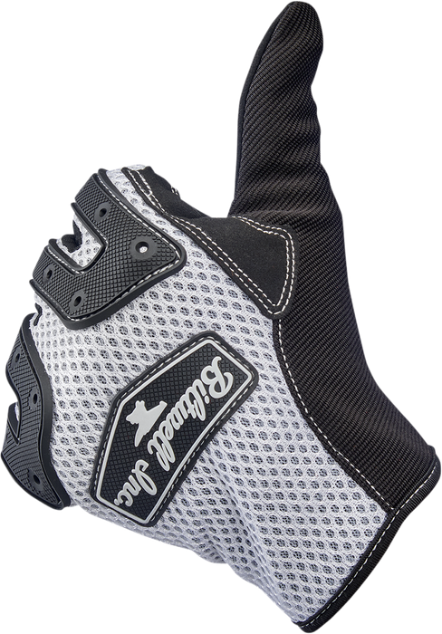 BILTWELL Anza Gloves - White - Small 1507-0401-002